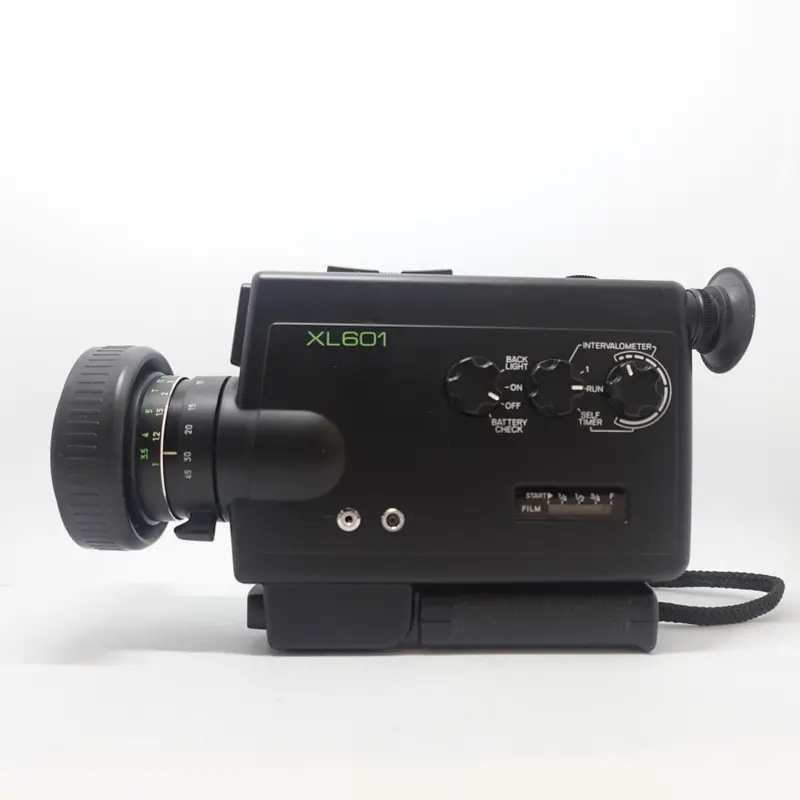Used Minolta XL-601 Super 8 Camera | Black | U9+