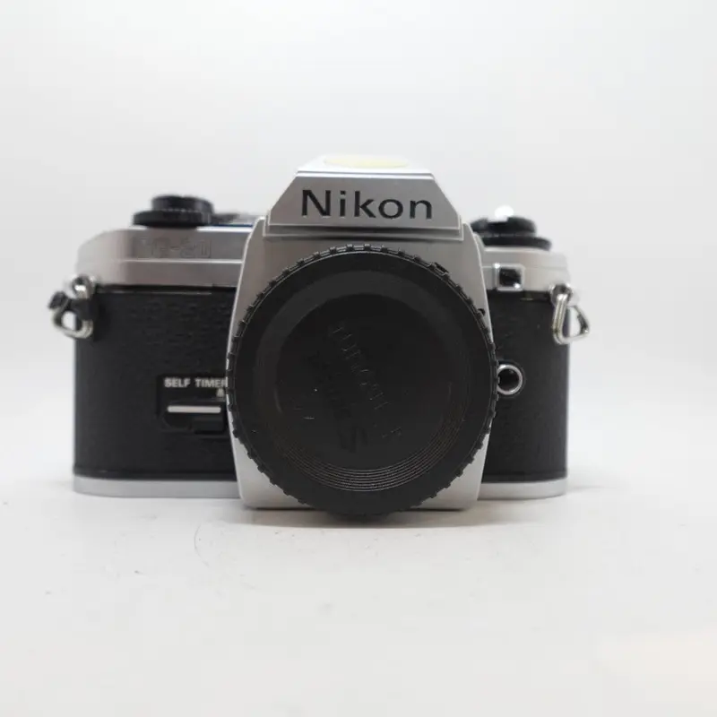 Used Nikon FG-20 35mm SLR Camera Body | Chrome | U8