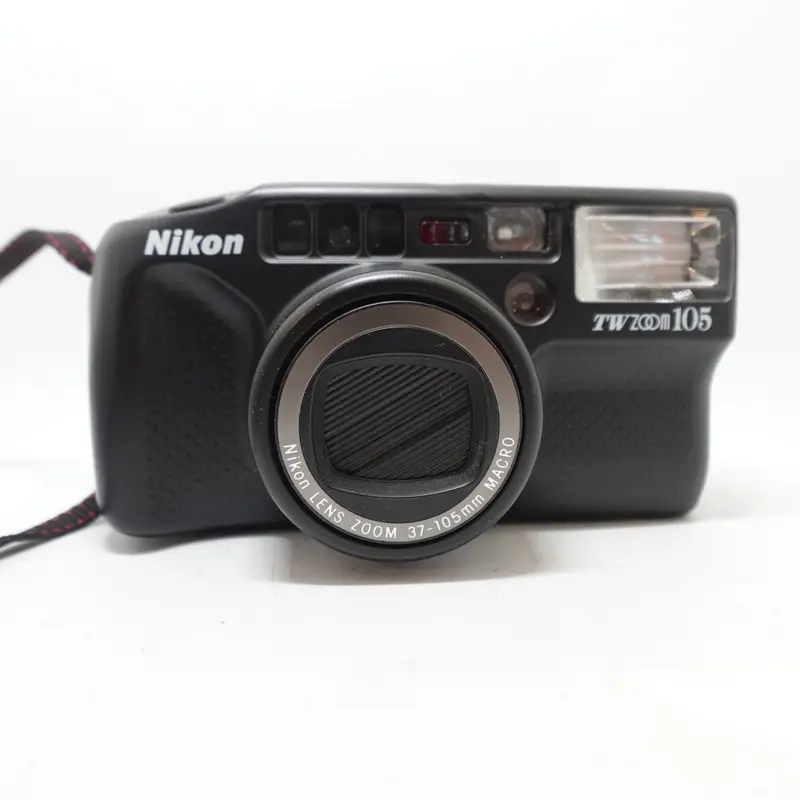 Used Nikon TW Zoom 105 35mm Point and Shoot Camera | Black | U9