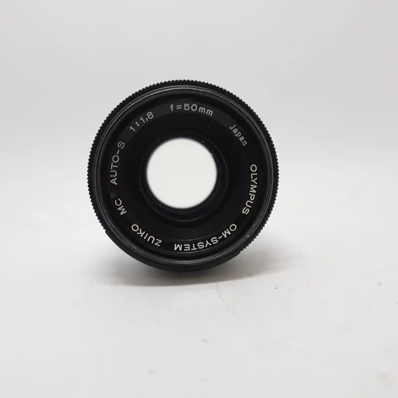 Used Olympus OM-System Zuiko MC Auto-S 50mm f/1.8 Lens | Black | U9