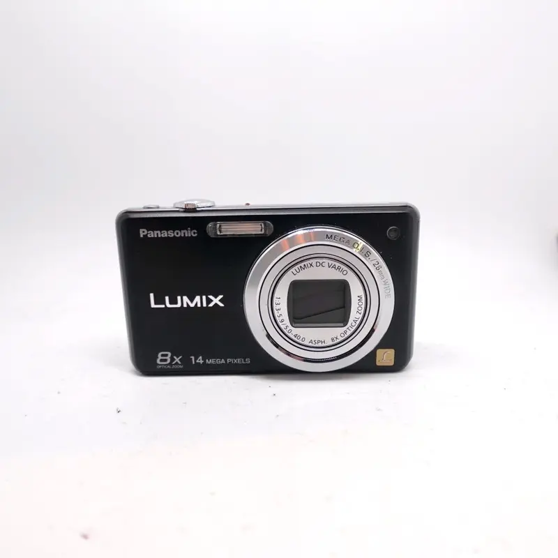 Used Panasonic Lumix DMC-FH20 Digital Point and Shoot Camera | Black | U8