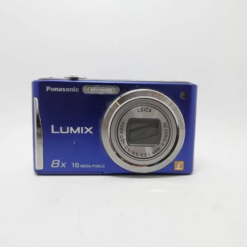 Used Panasonic Lumix DMC-FH25 Digital Point and Shoot Camera | Blue | U8+