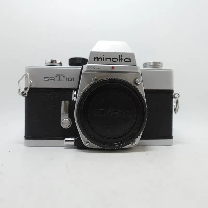 Used Minolta SR-T 101 35mm SLR Camera Body | Chrome | U8