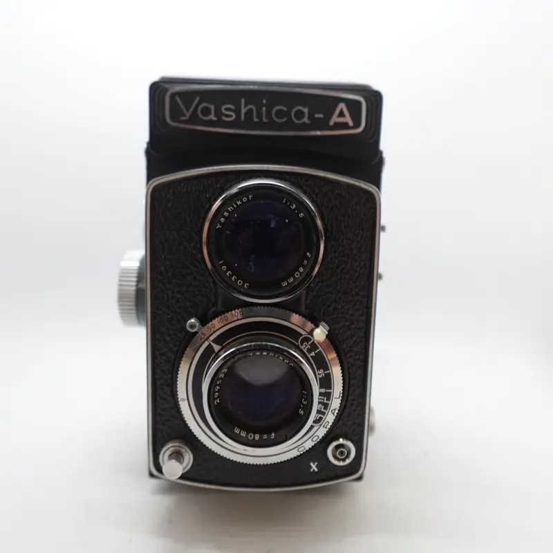 Used Yashica-A TLR Medium Format Camera | Black | U9