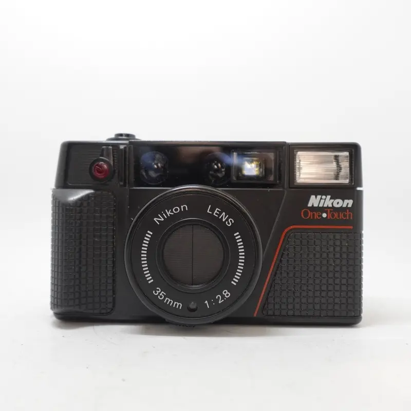 Used Nikon One Touch 35mm Point and Shoot Camera | Black | U8+