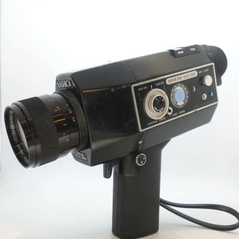 Used Yashica Super 800 Electro Super 8mm Movie Camera | Black | U8