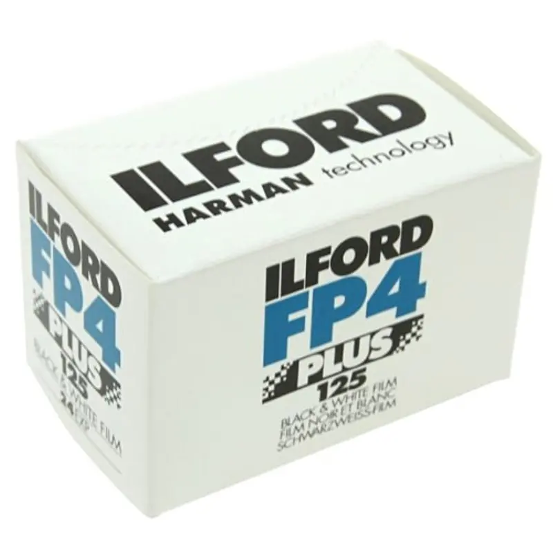 Ilford FP4 Plus Black and White Negative Film | 35mm Roll Film, 24 Exposures