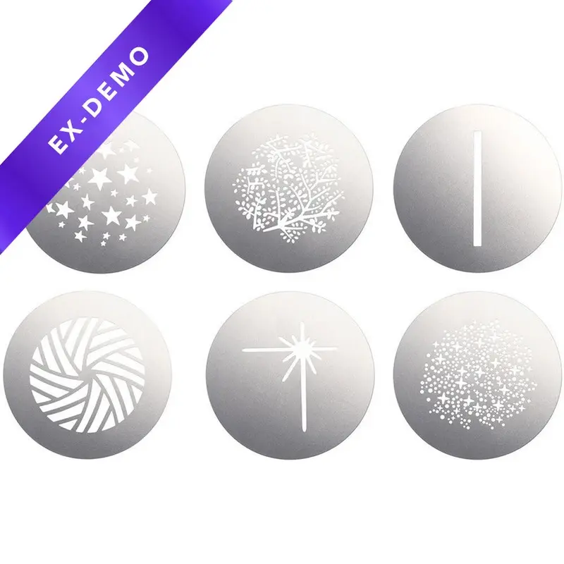 Godox VSA-GS3 6 Piece Gobo Set for Spotlight Attachment (DEMO STOCK)