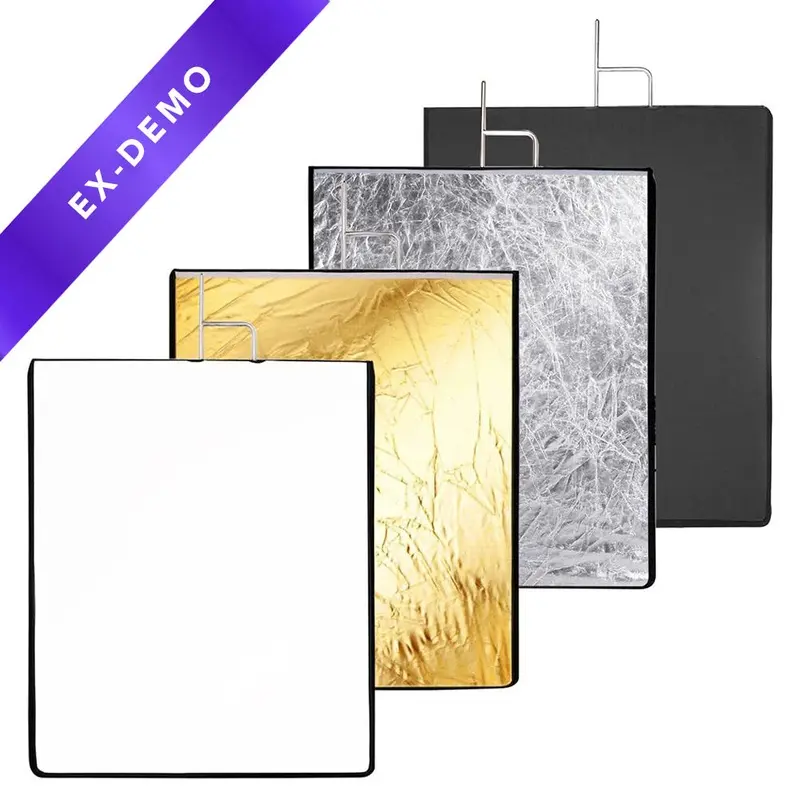 Metal Flag 4-in-1 60 x 75cm Panel Diffuser and Reflector for Boom Arm (DEMO STOCK)