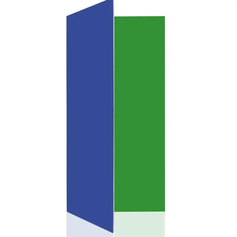 Spectrum V-Flat Master Foldable Rigid Backdrop (Chroma Key Green & Blue)