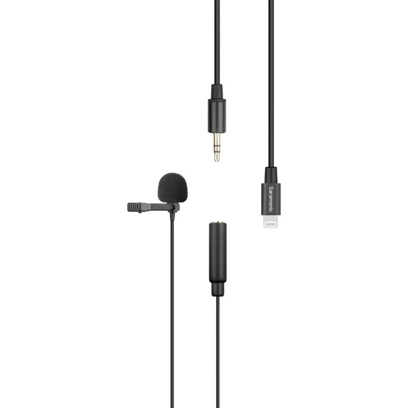 Saramonic LavMicro U1A Omnidirectional Lavalier Microphone with Lightning Connector