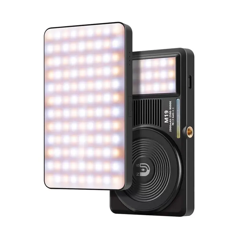 {DISCONTINUED} M19 Portable Battery Powered 2500-9000K Bi-Colour LED Light (MagSafe)