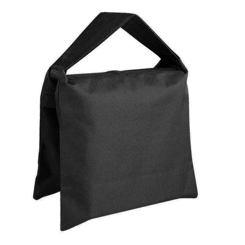 Black Light Duty 5kg Rated Velcro Sandbag (Empty)