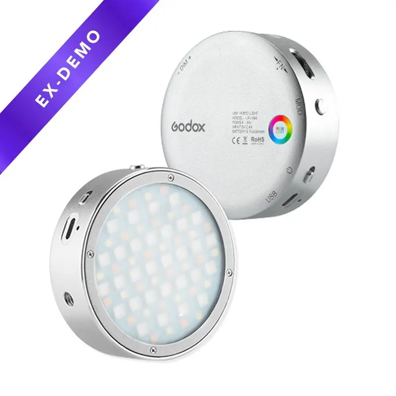 Godox R1 Round RGB LED Mini Creative Light (DEMO STOCK)