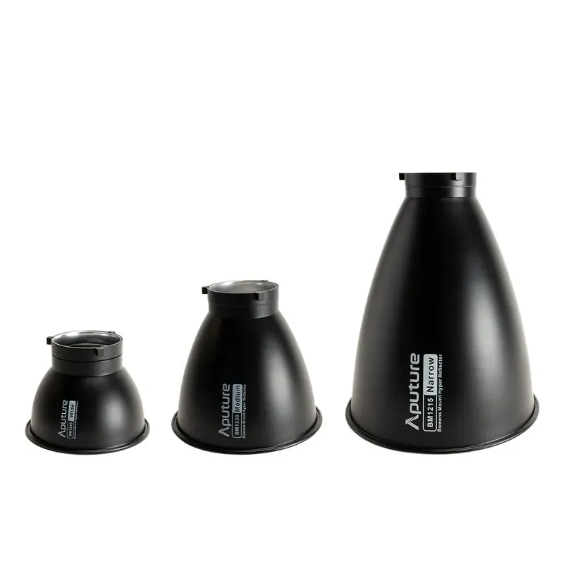Aputure LS 1200D Pro Reflector Kit (Narrow, Medium, Wide)
