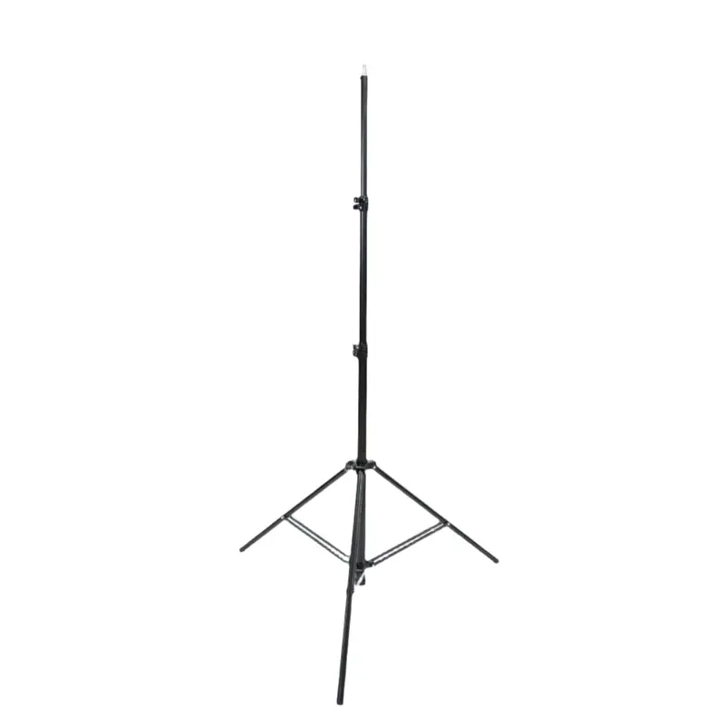 Spectrum Black 260cm Adjustable Heavy Duty Spring Loaded Light Stand