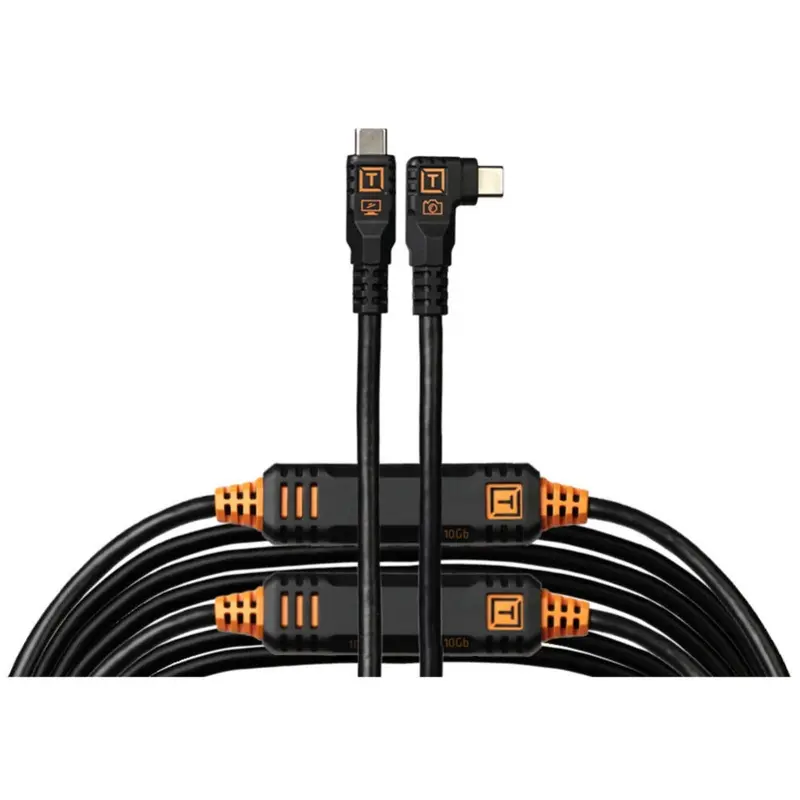Tether Tools LeverLock & Optima Cable Kit (31'/9.4m, Right-Angle)