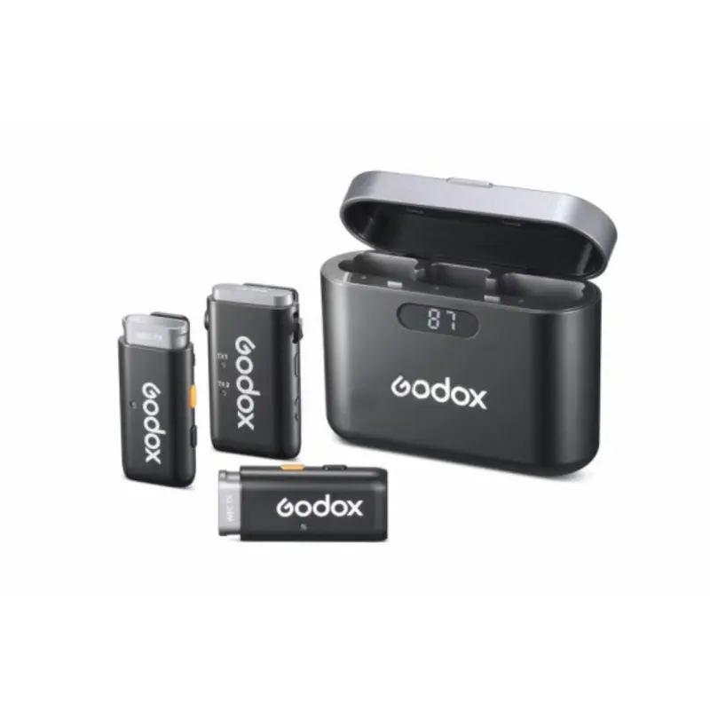 Godox WEC-S 2-Person Wireless Microphone System for Sony (2.4Ghz)