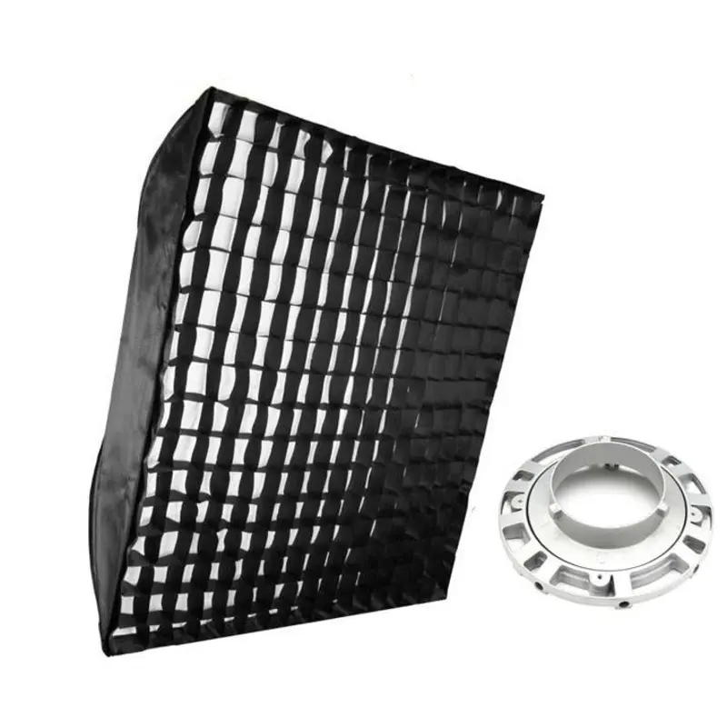 Hypop 90cm Square Bowens Soft Box With Honeycomb Grid