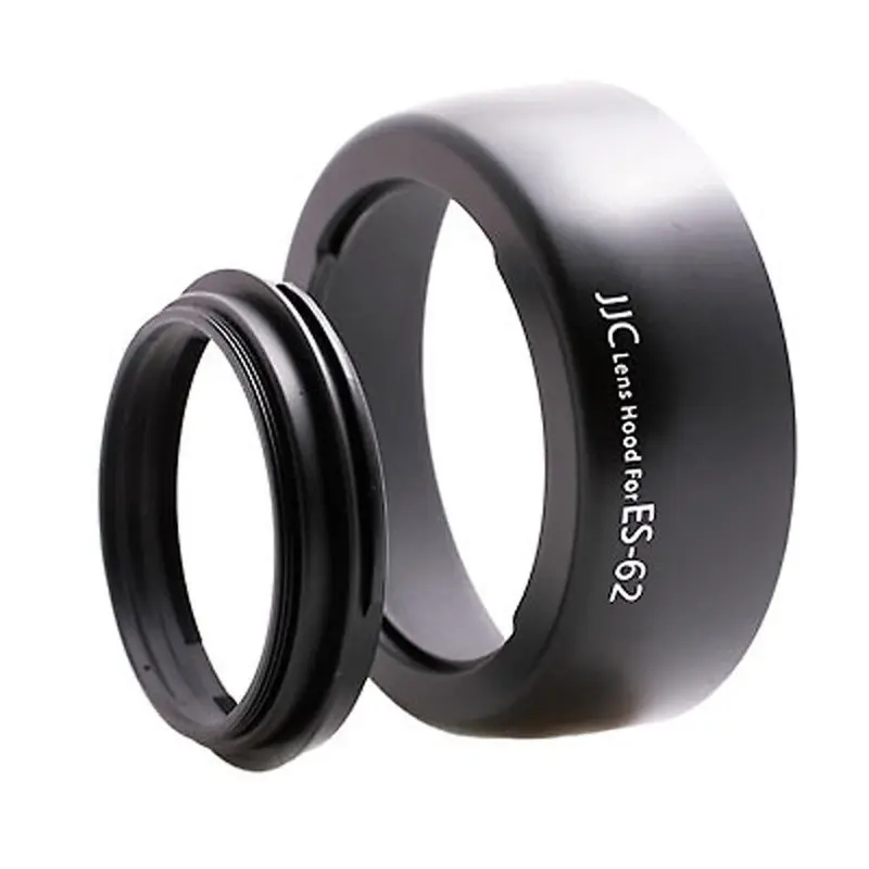 JJC LH-62 Replacement Lens Hood ES-62 For CANON EF 50mm f/1.8 II Lens