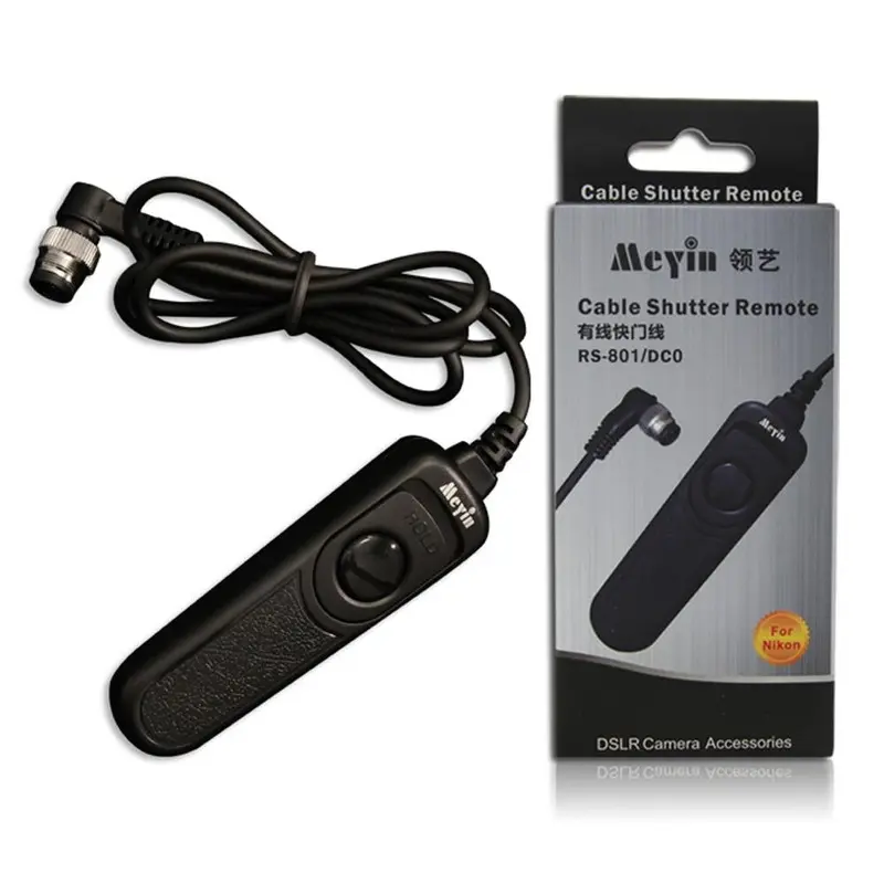 Meyin Cable Shutter Remote for Nikon/Fujufilm/Kodak RS-801DC2