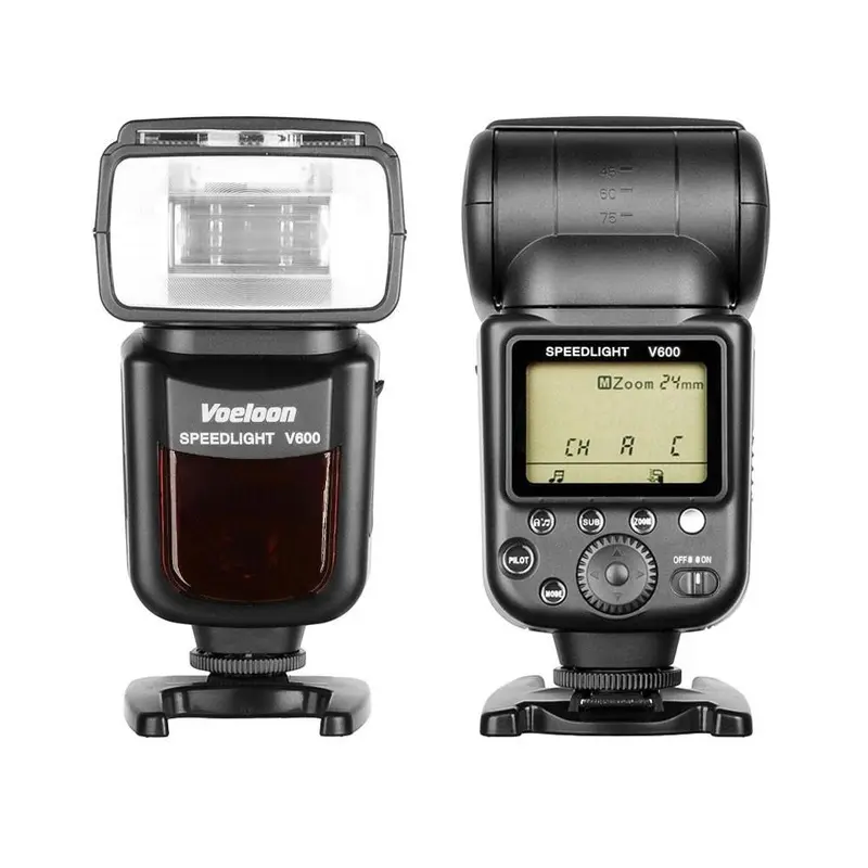 Voeloon V600 Premium Master Speedlight Flash TTL e-TTL for Canon
