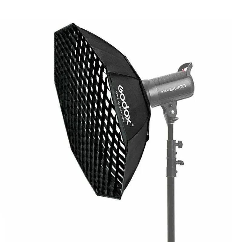 Godox 95cm Constructable Octagonal Softbox with Grid for Bowens