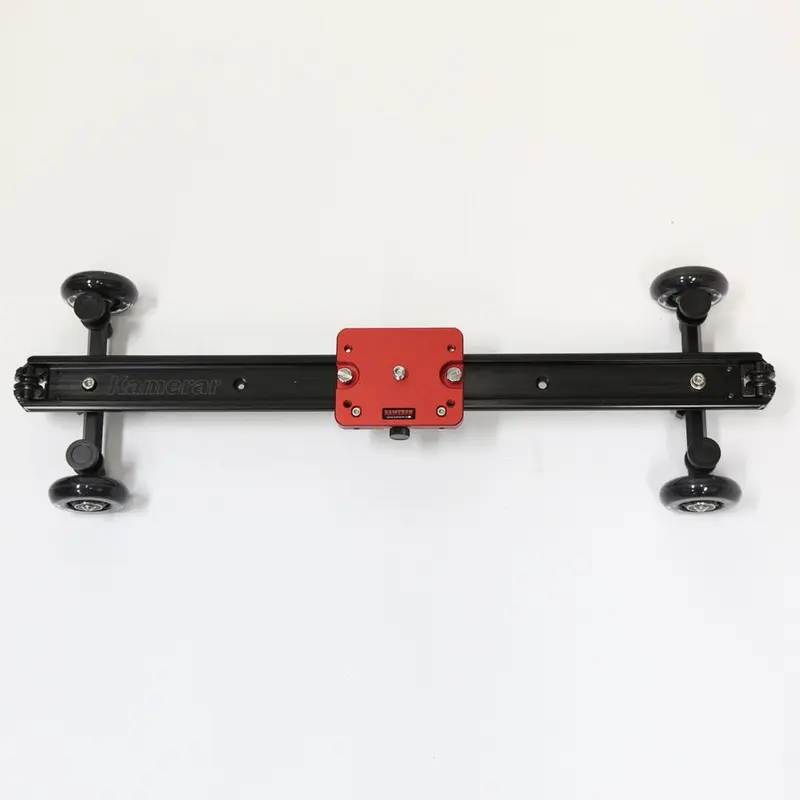 Kamerar Video Slider Dolly SD-1 Mark II (23"/60cm) with Pulley and Wheels