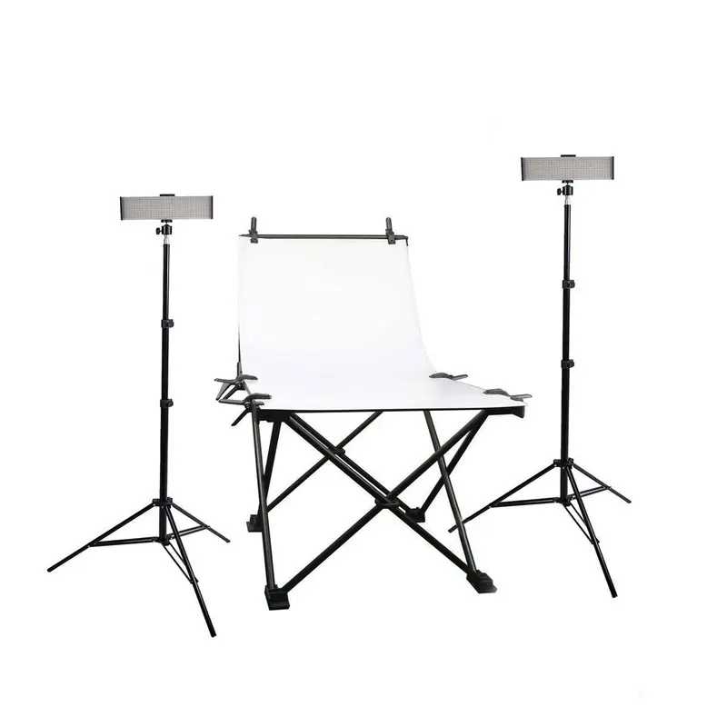 Large Professional Product Photography Table LED Lighting Kit (100 x 200CM) - Bundle