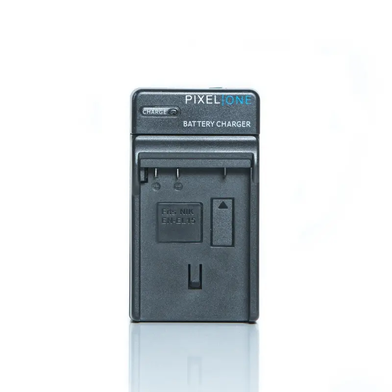 Pixel One MH-25A Battery Charger for Nikon EN-El15 D7000/D800/D600/D7100
