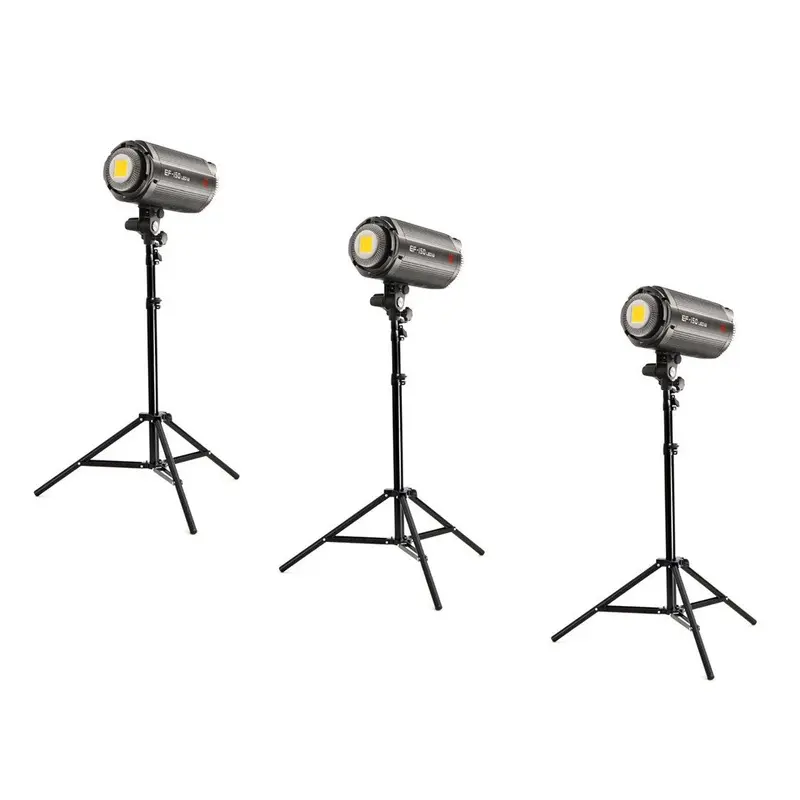 Jinbei 3 x EF150 (450W) Continuous LED Photo & Video Lighting Kit