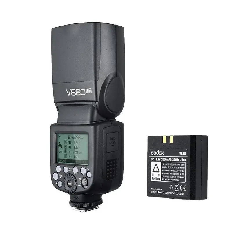 Godox Ving V860IIN i-TTL HSS Master Speedlite Flash for Nikon