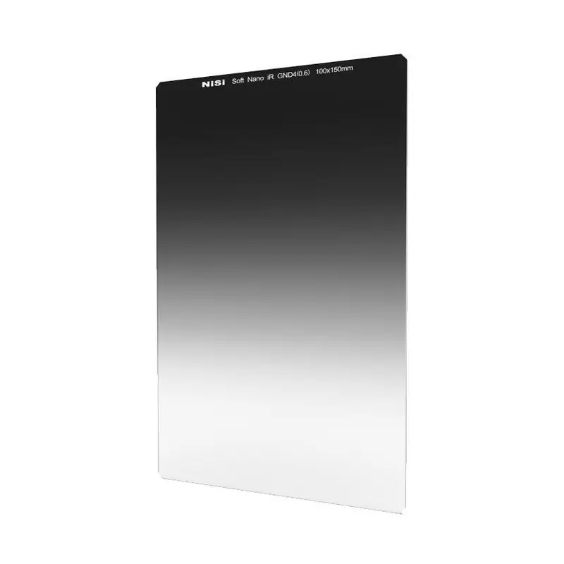 Nisi 100x150mm Nano IR Soft Graduated Neutral Density Filter ND4 (0.6) 2 Stop