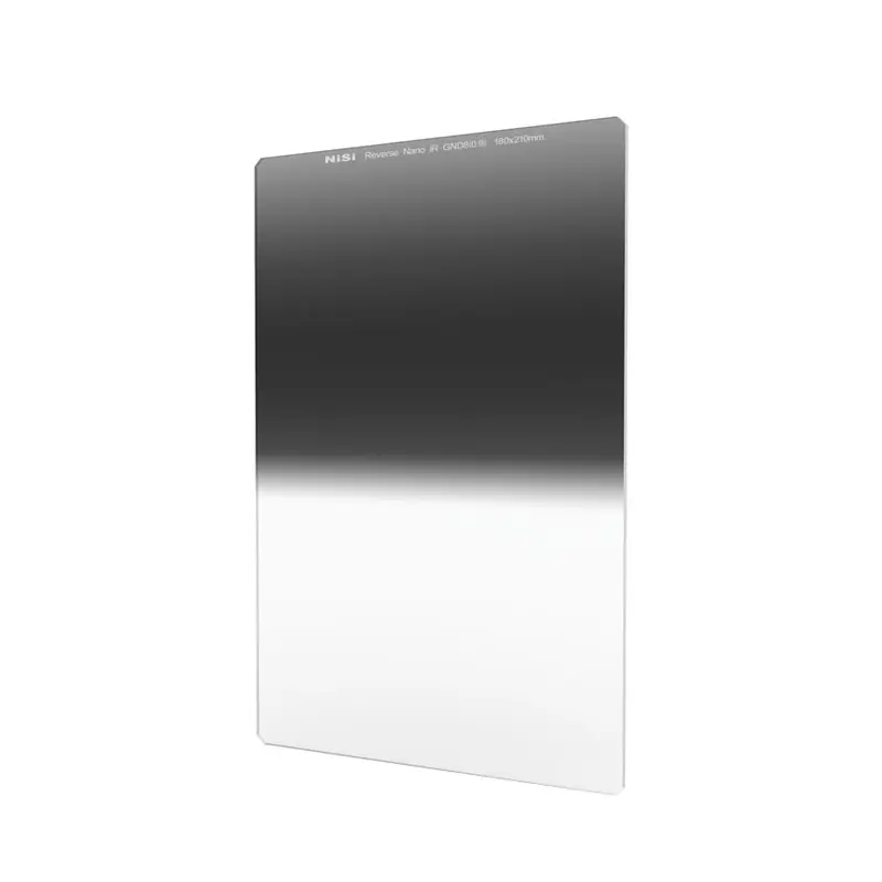 Nisi 180x210mm Reverse Nano IR Soft Graduated Neutral Density Filter ND8 (0.9) 3 Stop