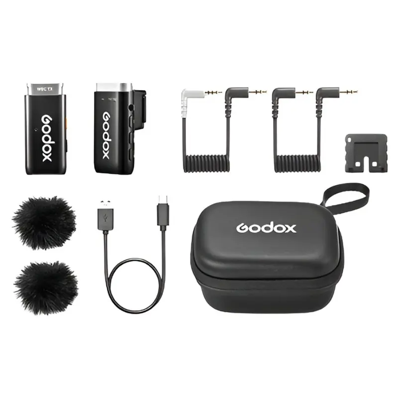 Godox WEC-S Wireless Microphone System for Cameras and Mobile Devices (2.4 GHz)