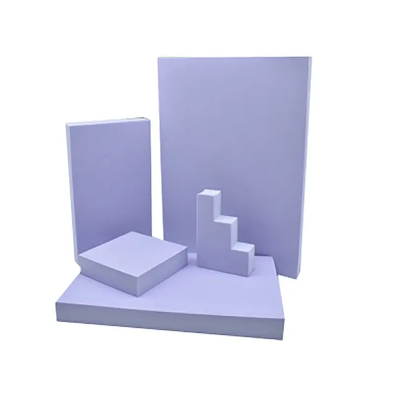 5 Piece Geometric Foam Styling Prop Set for Photography - Mermaid Purple