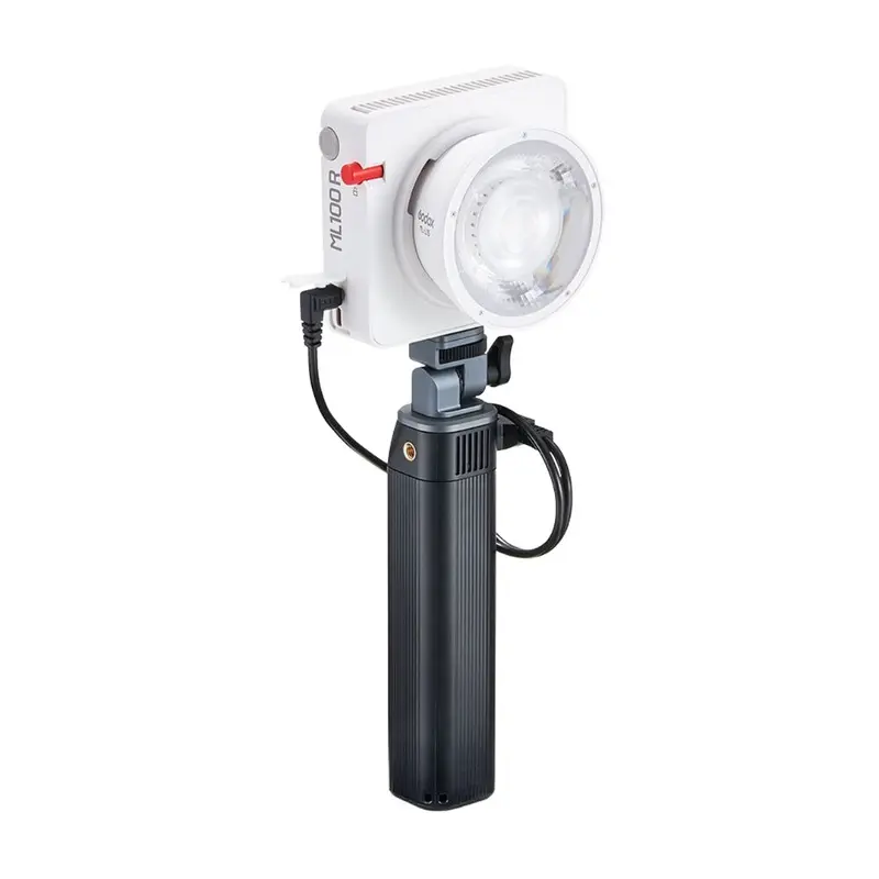 Godox ML100R RGB Portable LED Light Kit 3 (Includes BG02 Battery Handle)