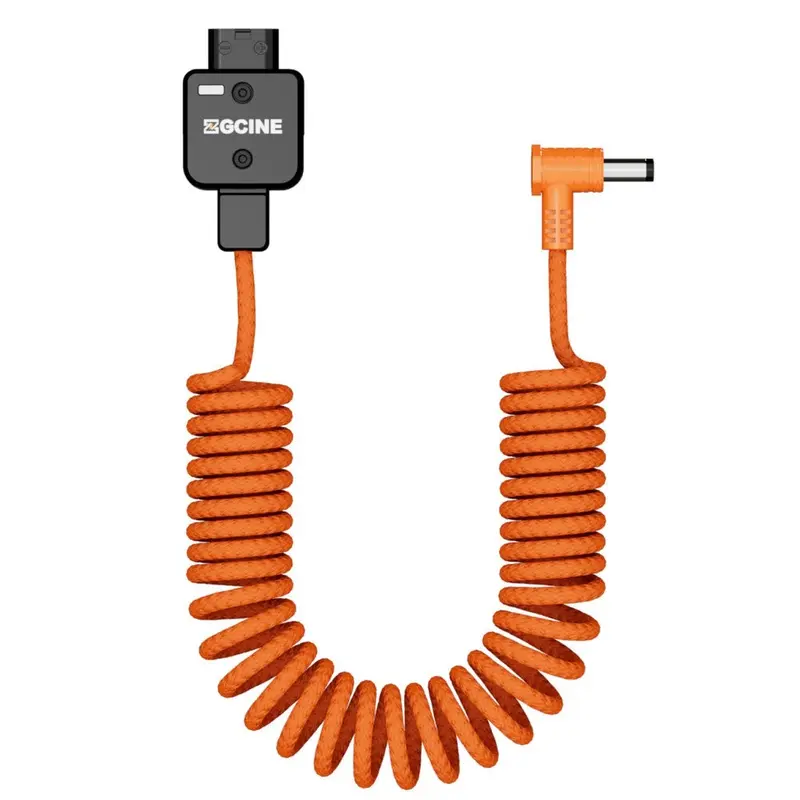 ZGCine D-Tap to DC Power Cable Coiled Braided Cable