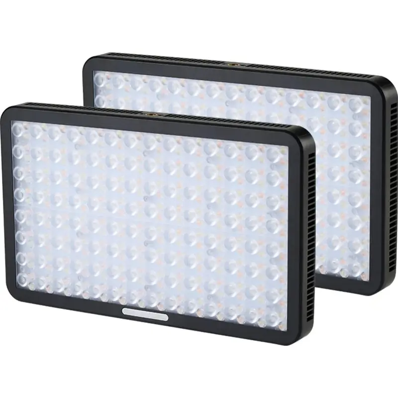 Aputure Amaran Pano 60C RGB LED Panel 2 Light Kit (Charcoal)