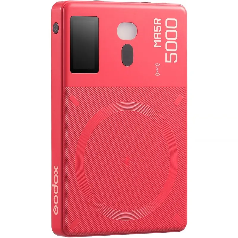 Godox Litemons MA5R RGB LED Light and Power Bank (Red)