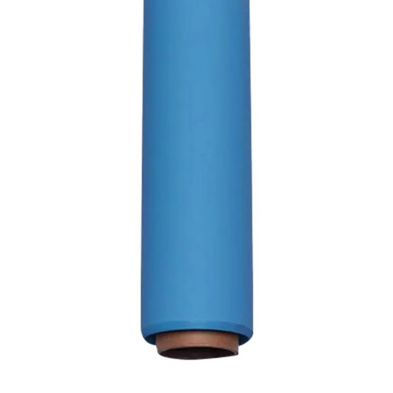 Spectrum Non-Reflective Full Paper Roll Backdrop (2.7 x 10M) - Caribbean Sky Blue