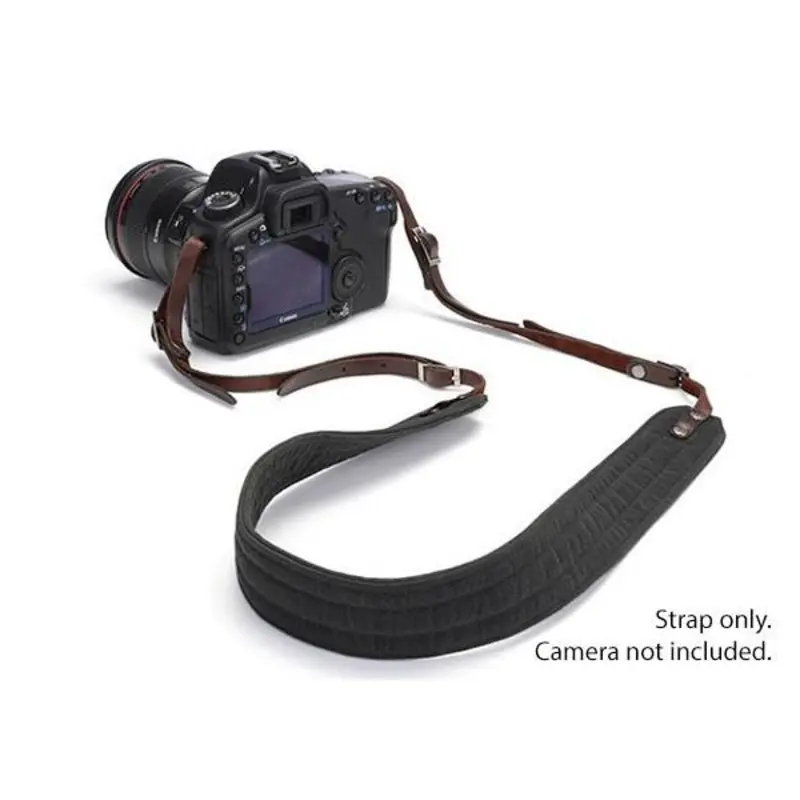 ONA PRESIDIO Camera Strap - Black (waxed canvas) ONA5-023BL