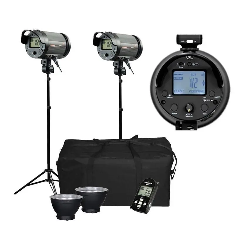 Cononmark 600W Complete Flash Strobe Lighting Kit (Bowens Mount)