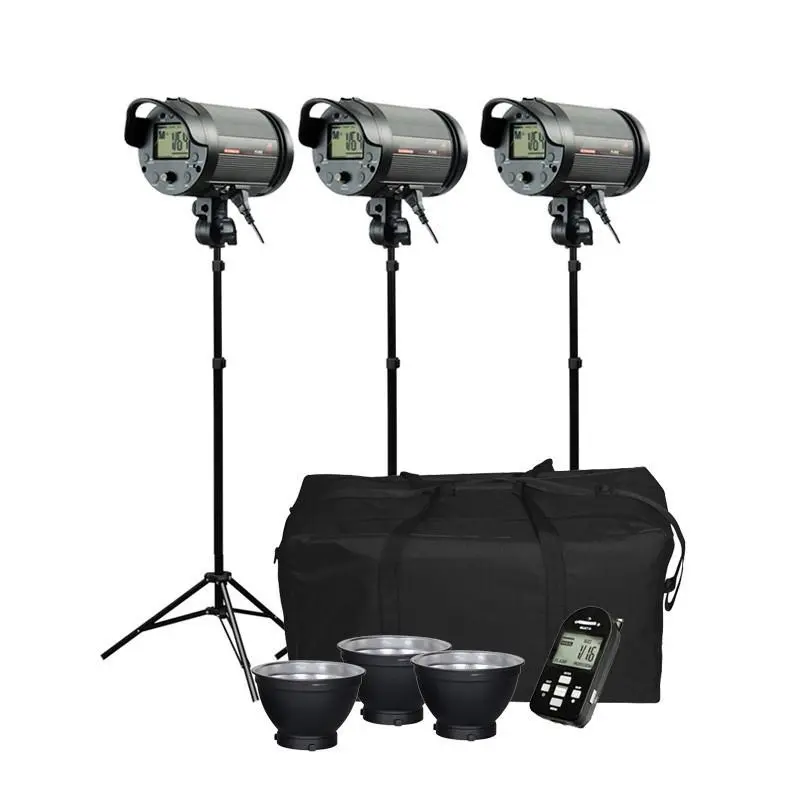 Cononmark 900W 3G 2.4GHz Studio Flash Strobe Light Kit (Bowens)