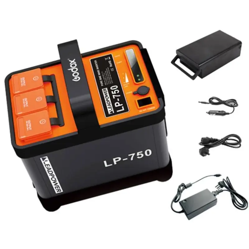 Godox LP-750 Portable Output Inverter Power Battery for Outdoor 220V (Ship in 7 days)