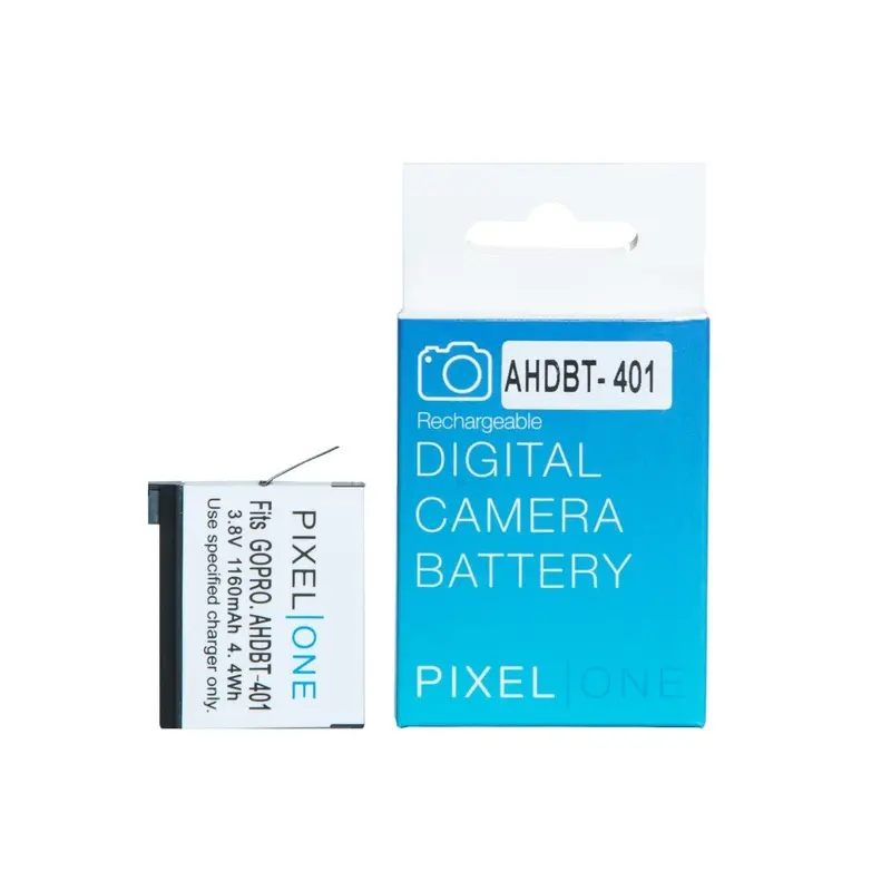 Pixel One Li-ion Battery for GoPro HD Hero 4 AHDBT-401