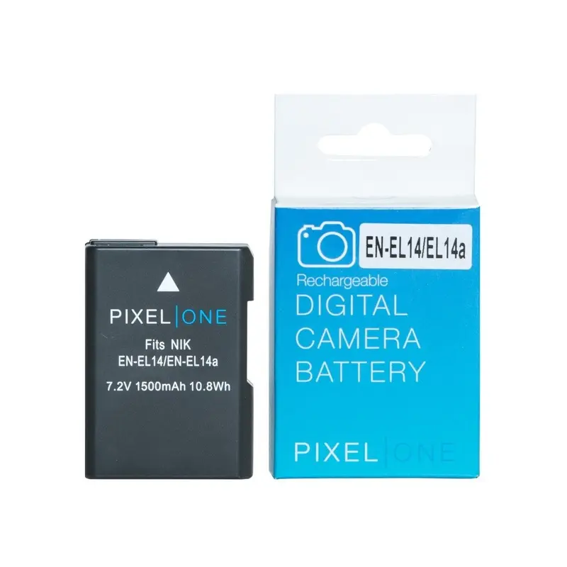 Pixel One Li-ion Battery Replacement for Nikon EN-EL14 / EN-EL14A