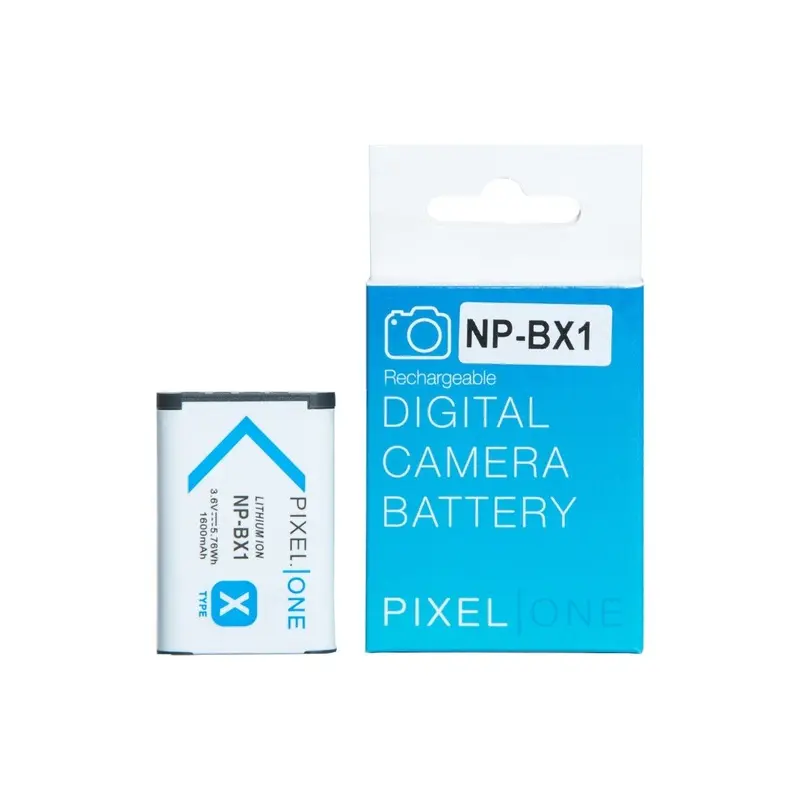 Pixel One Li-Ion Battery Replacement for Sony NP-BX1