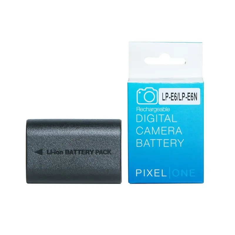 Pixel One Replacement Canon LP-E6 / LP-E6N Lithium-Ion Battery