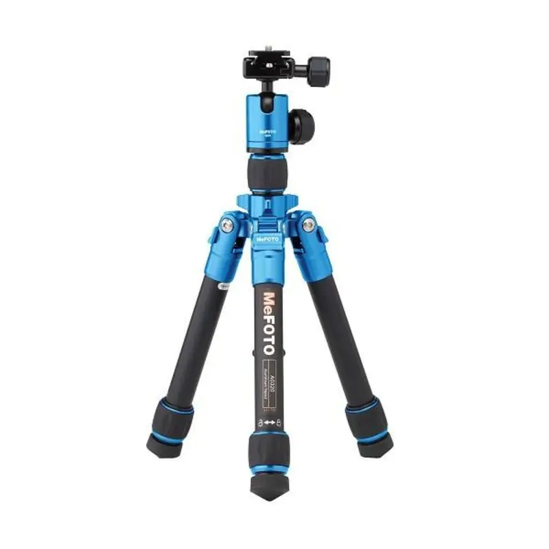 MeFOTO DayTrip Mini Tripod Kit with Q00 Head  Blue
